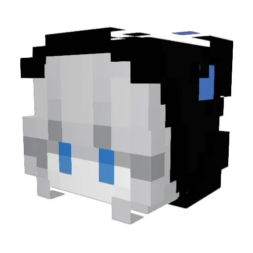 StarM0on Minecraft avatar head, 3D render