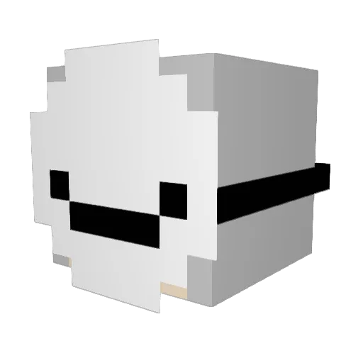 StarMX14 Minecraft avatar head, 3D render