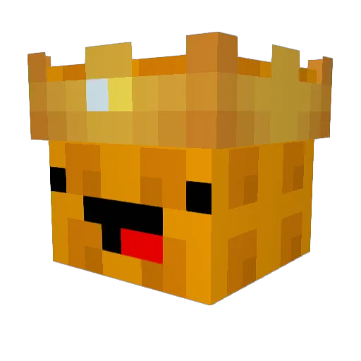 StarMostrito Minecraft avatar head, 3D render