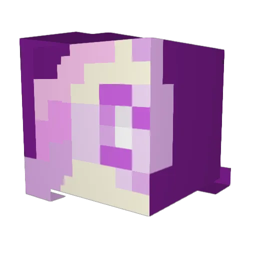 StarRose04 Minecraft avatar head, 3D render