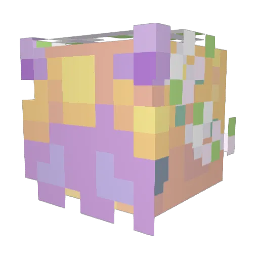 StarSkul Minecraft avatar head, 3D render