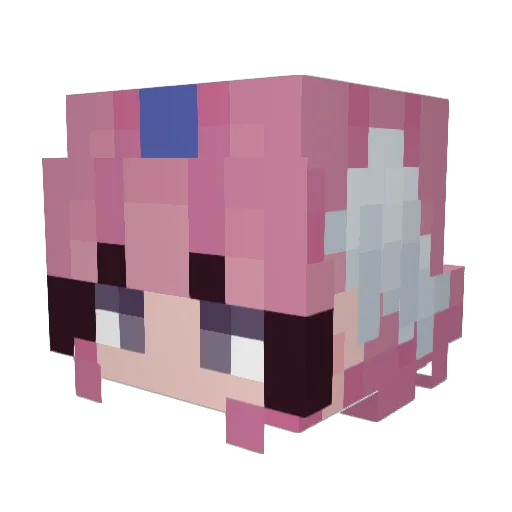 StarSony123 Minecraft avatar head, 3D render
