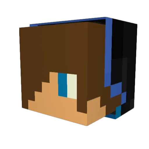 StarStyleZ Minecraft avatar head, 3D render