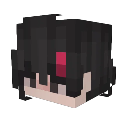 StarTheKidd Minecraft avatar head, 3D render