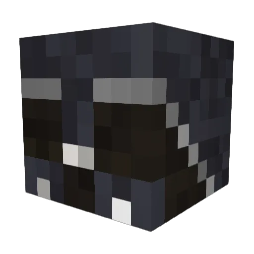 StarVenger Minecraft avatar head, 3D render