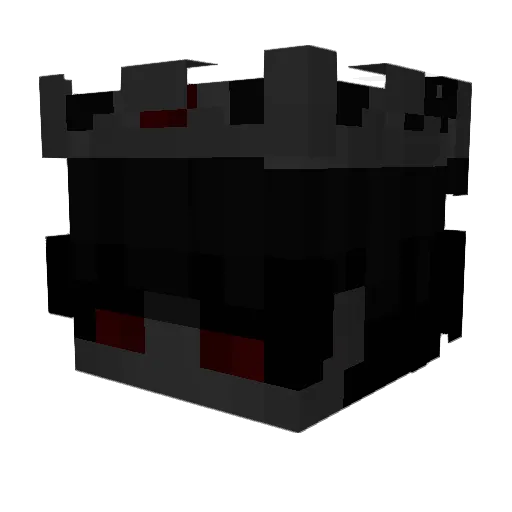 StarWalker60 Minecraft avatar head, 3D render