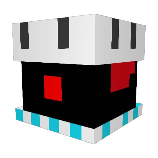 StarWieldLegacy Minecraft avatar head, 3D render