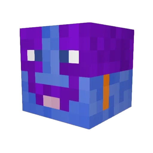 StarWing71 Minecraft avatar head, 3D render
