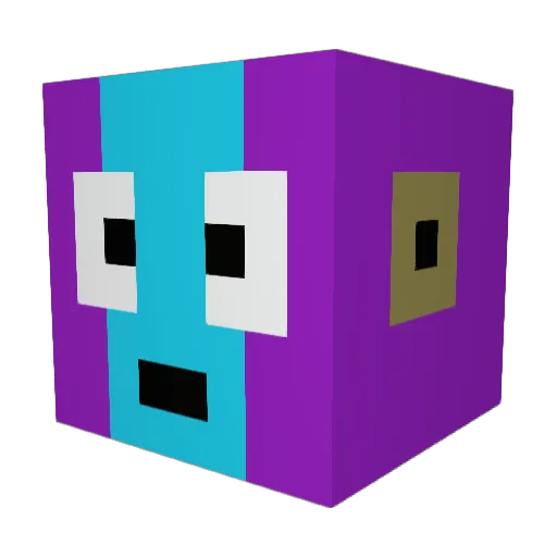 StarWolf_64 Minecraft avatar head, 3D render