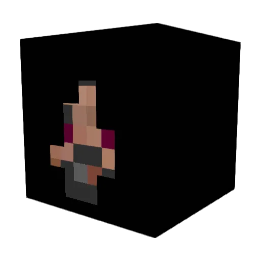 StarWormwood Minecraft avatar head, 3D render