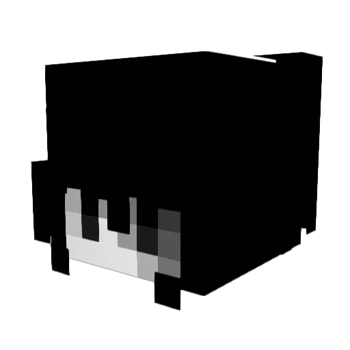 Star_3wttf273flm Minecraft avatar head, 3D render