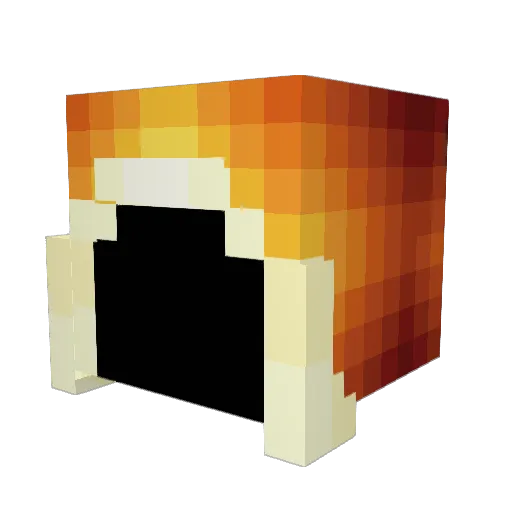 Star_Crap_MC Minecraft avatar head, 3D render