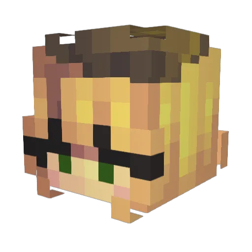 Star_Ghost57 Minecraft avatar head, 3D render