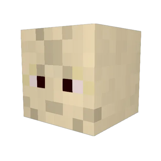 Star_Killler Minecraft avatar head, 3D render