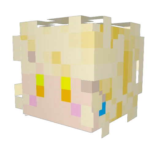 Star_Knight1224 Minecraft avatar head, 3D render