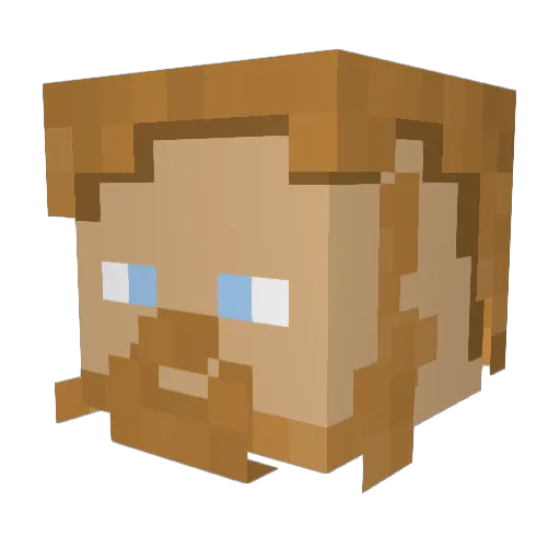 Star_Lance1100 Minecraft avatar head, 3D render