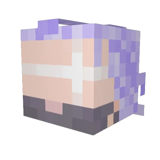 Star_Pastard Minecraft avatar head, 3D render
