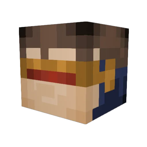 Star_Tayz Minecraft avatar head, 3D render