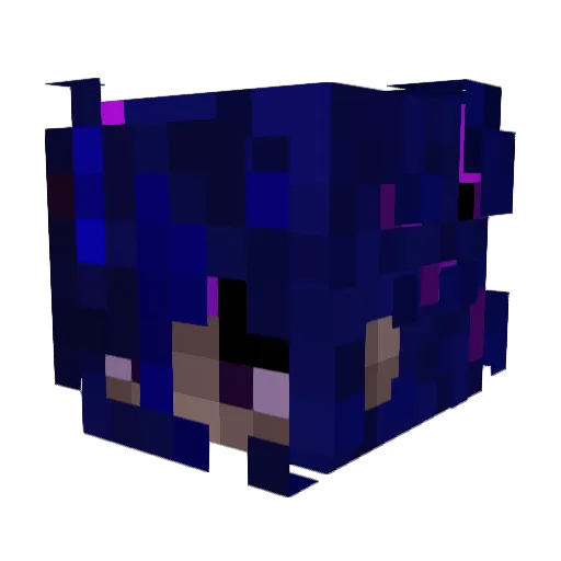 Star_The_Gamer Minecraft avatar head, 3D render