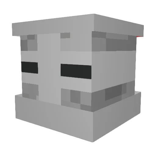Star_keeper Minecraft avatar head, 3D render