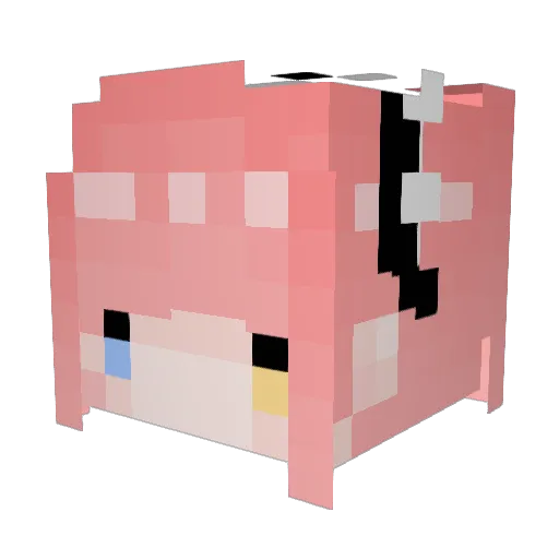 Star_moon0910 Minecraft avatar head, 3D render