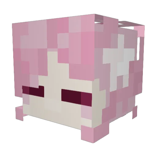 Star_tc_ Minecraft avatar head, 3D render