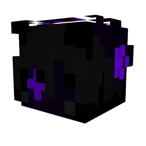 Staramm Minecraft avatar head, 3D render