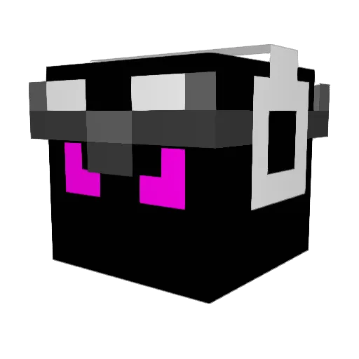 Starbennotfound Minecraft avatar head, 3D render