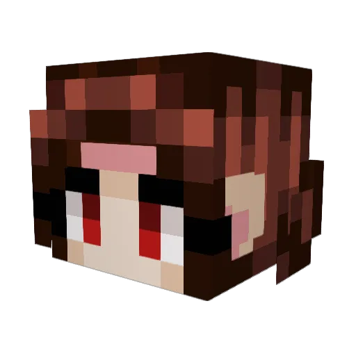 StarburstLayaway Minecraft avatar head, 3D render