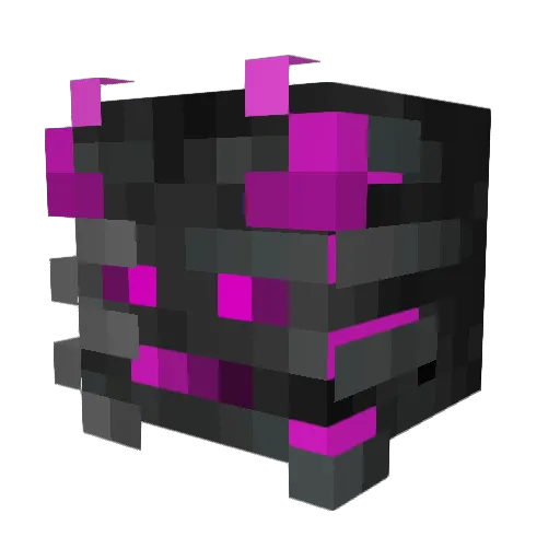 Starcast307 Minecraft avatar head, 3D render