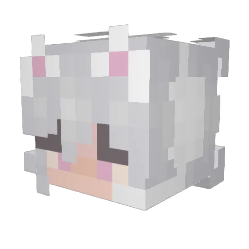 StarcrazyxD Minecraft avatar head, 3D render