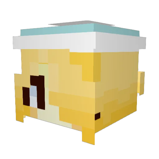 Stardust736 Minecraft avatar head, 3D render