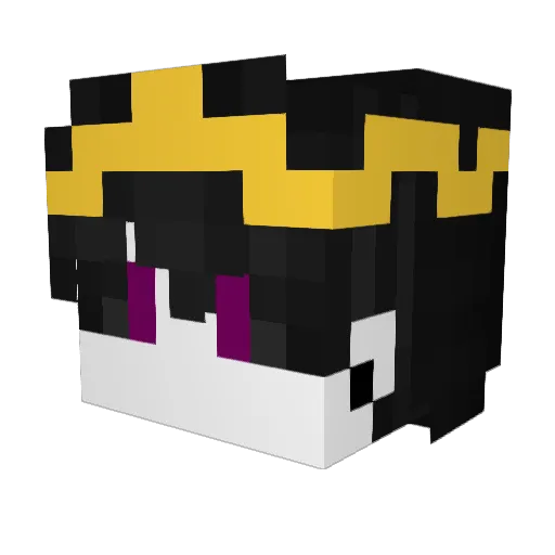 StardustMC_ Minecraft avatar head, 3D render