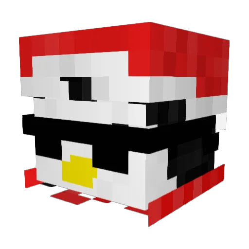 Stardust_72 Minecraft avatar head, 3D render