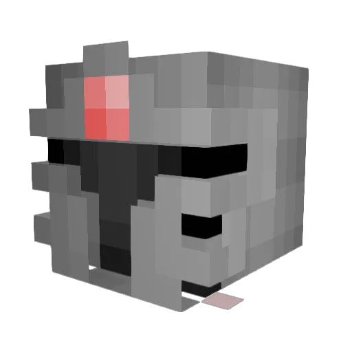 Starfichter Minecraft avatar head, 3D render