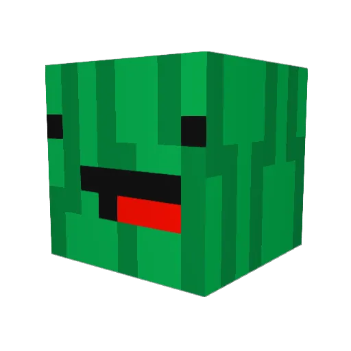 Starflight747 Minecraft avatar head, 3D render