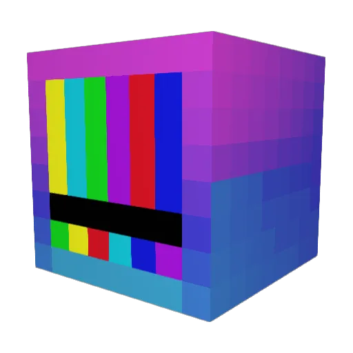 StarfunkCrusader Minecraft avatar head, 3D render