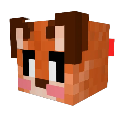 Minecraft-Avatar von StargazeXwXMC: Kopf als 3D-Render