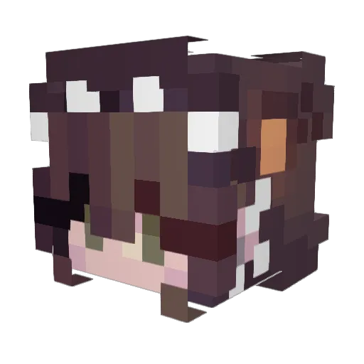StariousG Minecraft avatar head, 3D render