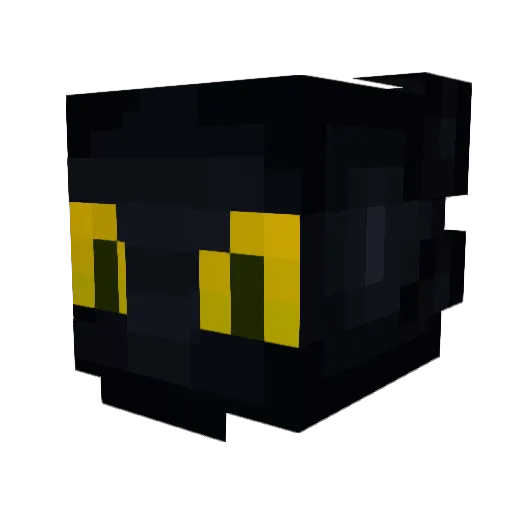 Staristic Minecraft avatar head, 3D render