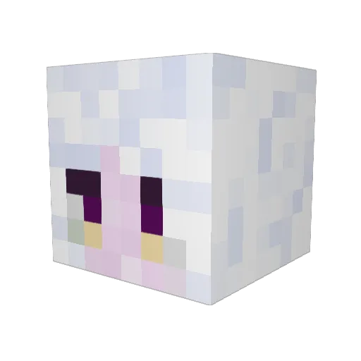 StarkIndustriesJ Minecraft avatar head, 3D render