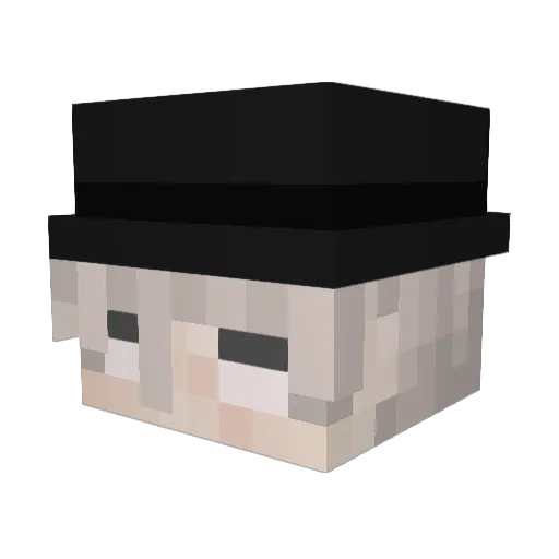 Stark_999 Minecraft avatar head, 3D render