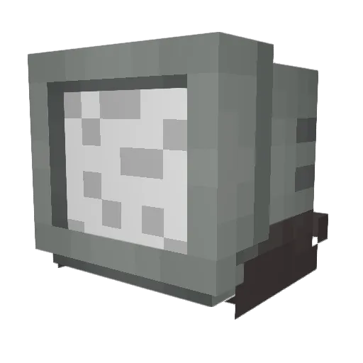 Starkan Minecraft avatar head, 3D render