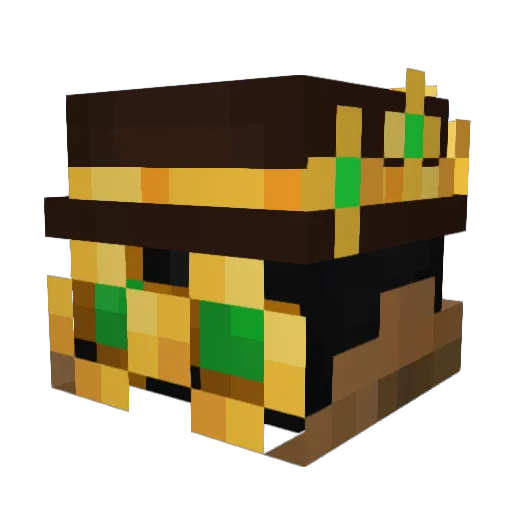 Starkillerwolf Minecraft avatar head, 3D render