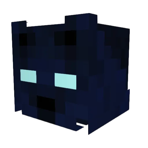 Starknadoo Minecraft avatar head, 3D render
