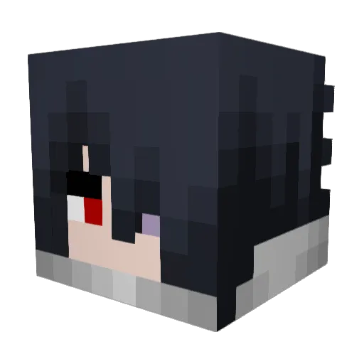 Starlord1213 Minecraft avatar head, 3D render