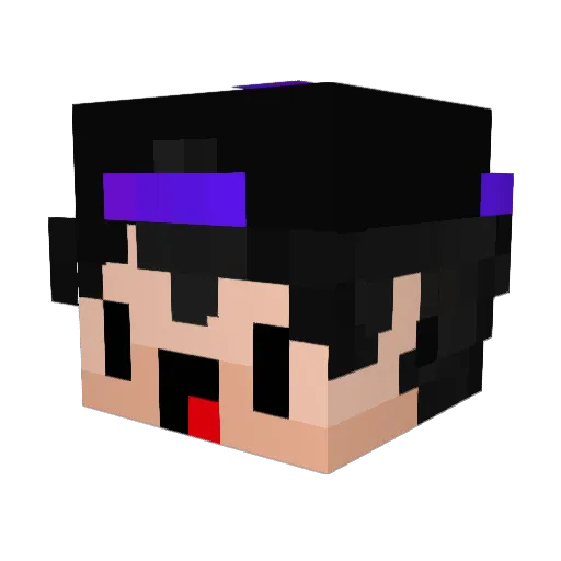 Starlord_MK Minecraft avatar head, 3D render