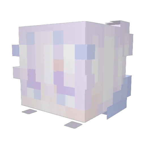 Starmagic2929 Minecraft avatar head, 3D render