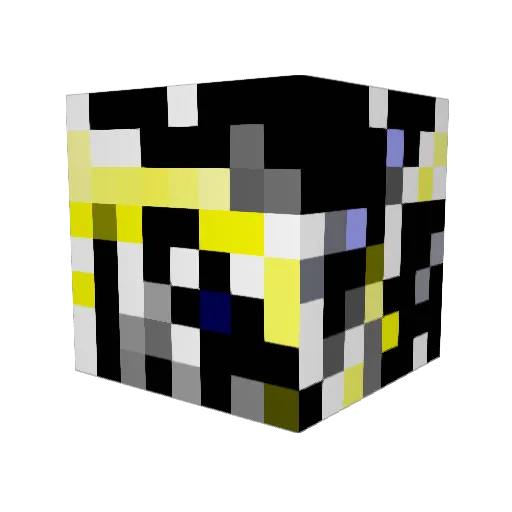 Starman99 Minecraft avatar head, 3D render