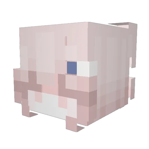 Starmie2010 Minecraft avatar head, 3D render